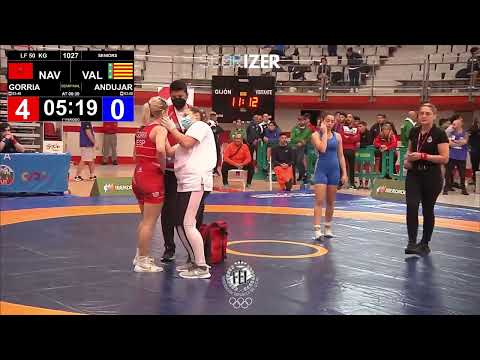 1/2 Final - WW - 50Kg: GORRIA GOÑI, AINTZANE (NAV) ANDUJAR OJEDA, CRISTINA (VAL)