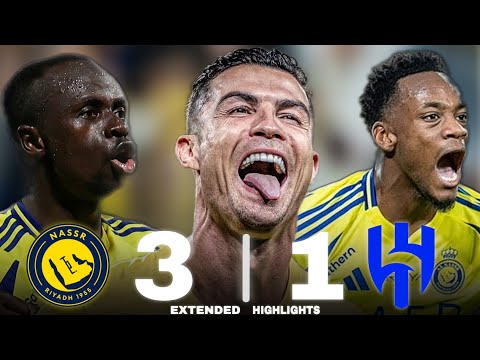 Al Nassr DESTROY Al Hilal! 3-1 – Ronaldo Masterclass! | All Goals & Highlights HD 