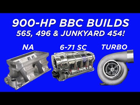 HOW TO BUILD A 900-HP, ALL MOTOR, 6-71 BLOWER OR CHEAP TWIN TURBO BBC! WHICH ONE WOULD YOU CHOOSE?