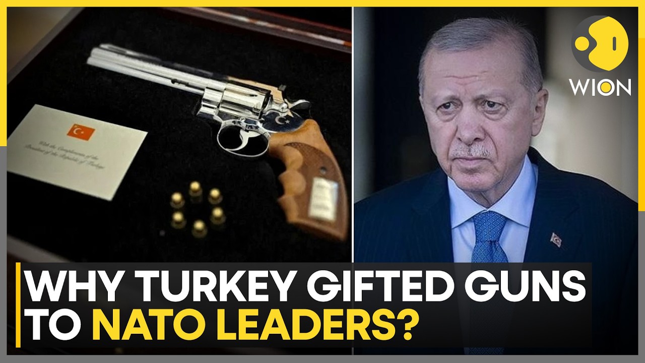 NATO Leaders Receive Engraved Firearms As Souvenirs | WION News