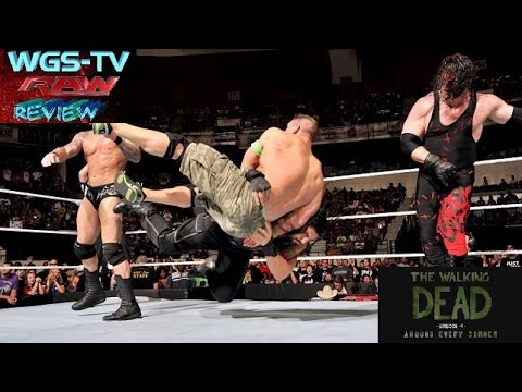 WWE Monday Night RAW 7/14/14 Full Show Review (The Walking Dead Ep.4 #5)