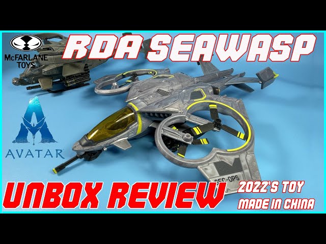 Vídeo relacionado con Avatar: El Camino del Agua - RDA Seawasp - McFarlane Toys