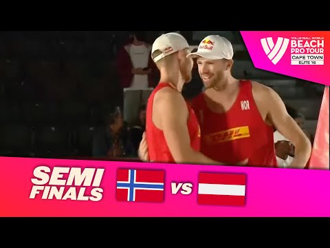 Mol, A. / Sørum, C. vs. Seidl, R. / Waller - Semi Final Highlights Cape Town 2022 #BeachProTour