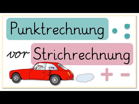 Punktrechnung vor Strichrechnung