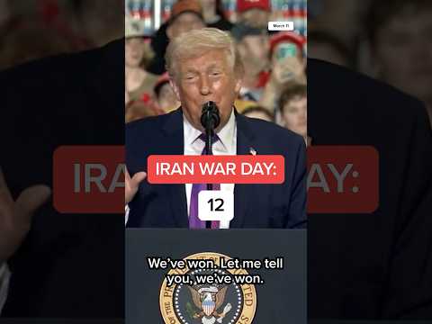 Trump says U.S. has "won" Iran war as troops deploy to Middle East