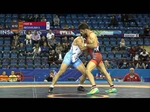 1/4 GR - 67 kg: M. FIRAT (TUR) v. A. ABOUHALIMA (EGY)