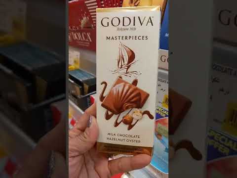 godiva masterpiece oyster  #hazelnut milk chocolates #shorts ||CheAnntv25