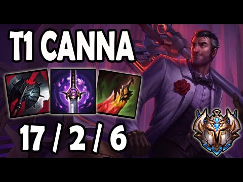 Jayce vs Renekton TOP [ T1 Canna ] Lol Challenger Korea