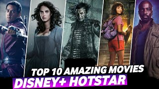 Top 10 Best Movies on Disney+ Hotstar in hindi | Best Hindi dubbed hollywood movies