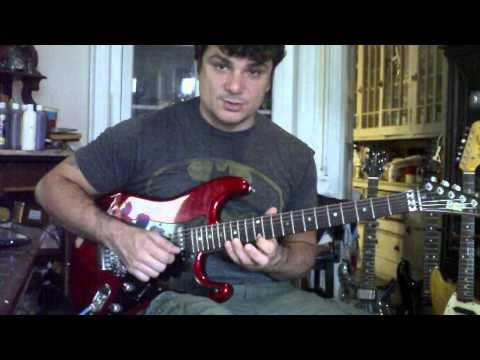 Joe Buddha's Quick Lick week # 10 - In This Circle" Arpeggios and run in C# minor.