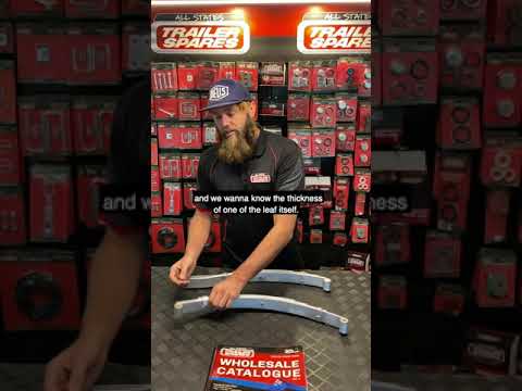 How to Measure a Shackle and Slipper Spring