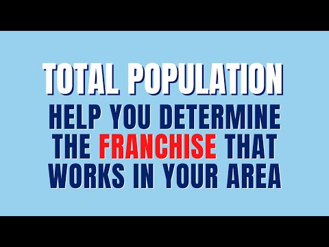 , title : '#shortsbusiness Total Population – Help You Determine the Franchise that Works in Your Area