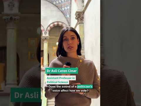 Does the sound of a politician's voice affect how we vote?