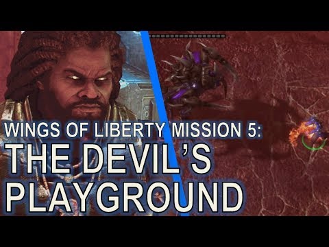Starcraft II: Wings of Liberty Mission 5 - The Devil's Playground