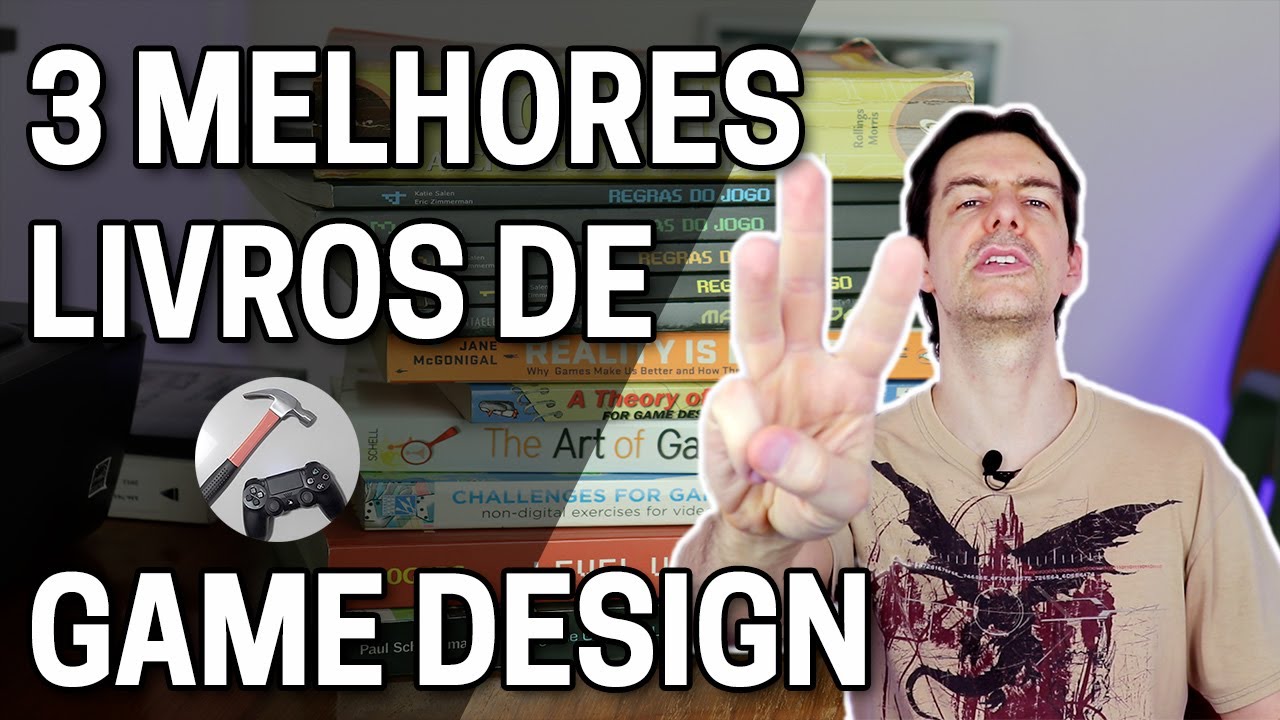 3 melhores livros de game design!