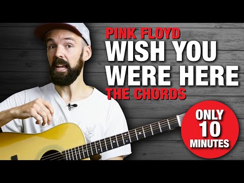 WISH YOU WERE HERE - Pink Floyd - Easy guitar lesson
