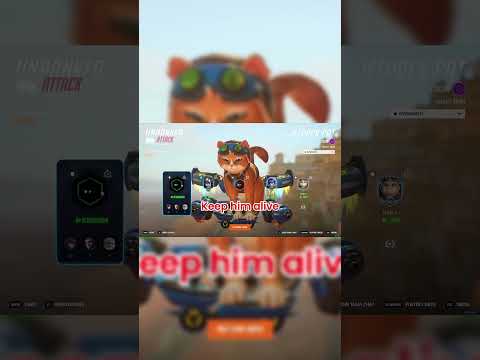 Only one guy gets the heals #shorts #cray #gaming #funnymoments #overwatch2 #overwatch