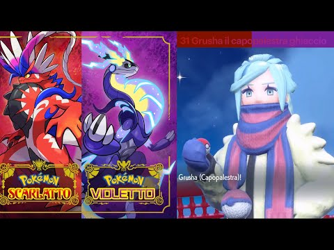 Pokemon Scarlatto e Violetto 31 Grusha il capopalestra ghiaccio