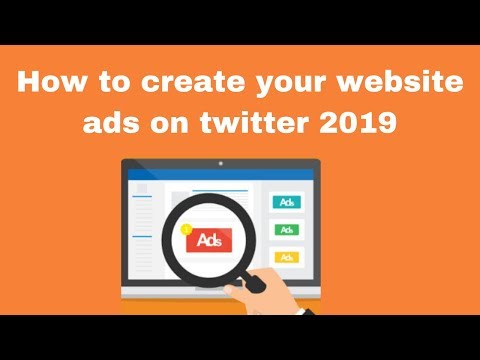 How to create your website ads on twitter 2019
