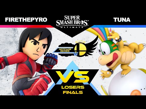 FireThePyro (Mii Brawler) VS Tuna (Bowser Jr.) | NOTCADE Summer Series #5 - SSBU Losers Finals