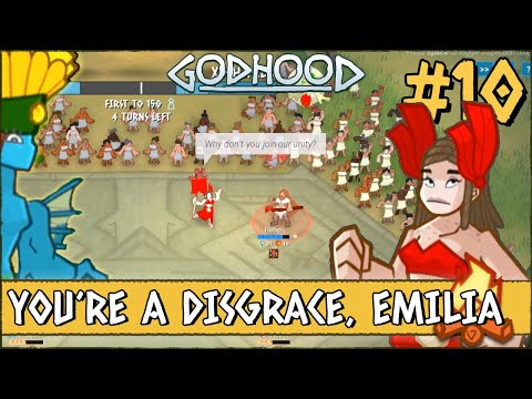 Godhood Let's Play #10 - You're a Disgrace, Emilia!