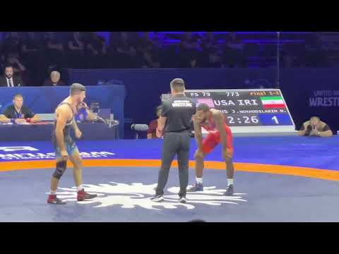 Jordan Ernest BURROUGHS (USA) df. Mohammad Ashghar NOKHODILARIMI (IRI) - 79kg Final