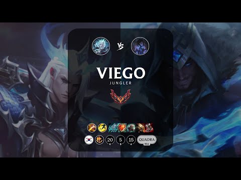 Viego Jungle vs Sylas - KR Grandmaster Patch 12.22