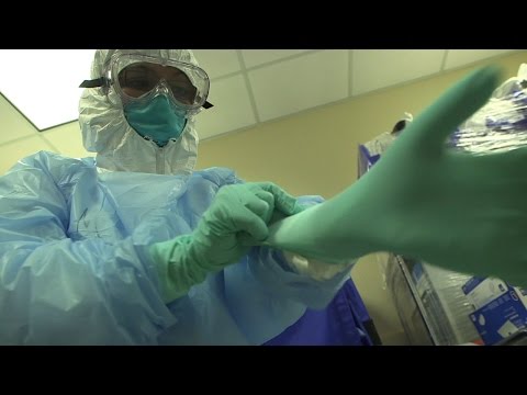 'Donning and Doffing' Ebola Protective Equipment