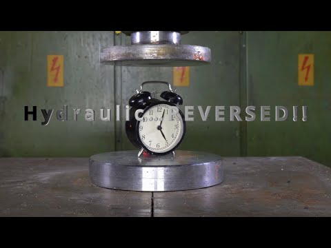 Best Hydraulic press…..Reversed!!