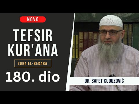 180.dio - Tefsir Kur'ana - Sura El-Bakara, 260. ajet - dr. Safet Kuduzović
