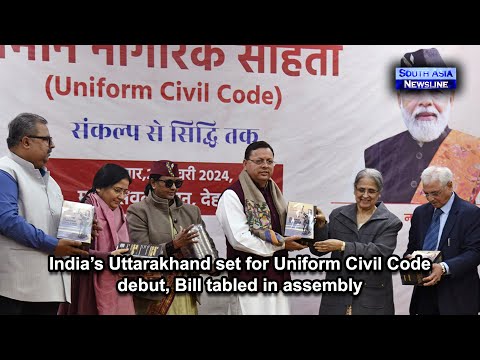 India’s Uttarakhand set for Uniform Civil Code debut, Bill tabled in assembly