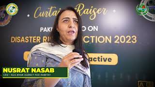 Ms. Nusrat Nasab (CEO) from AGA KHAN AGENCY FOR HABITAT
