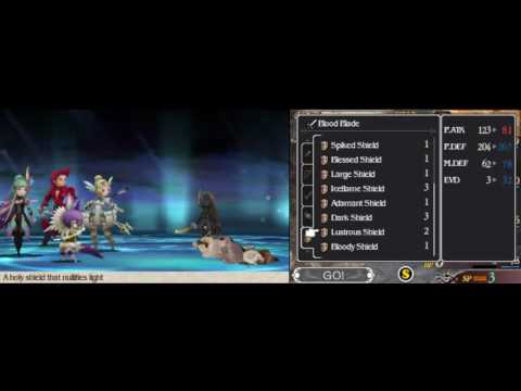 [Bravely Default] Bloodrose Legion - Hard - Solo Agnès