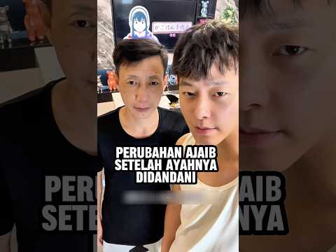 Ayahnya jadi ganteng banget