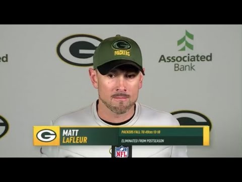Matt Lafleur sad press conference after the divisional round loss to 49ers | Lafleur devastated