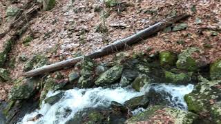 Robert Brook Falls in winter.