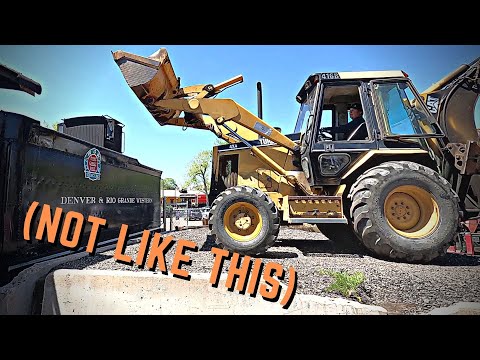 How did the railroad LOAD COAL into STEAM TRAINS? | History & Today