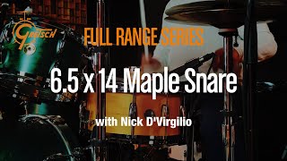 Video thumbnail for Gretsch 6.5x14 Full Range Maple Snare DEMO SONG w/ Nick D'Virgilio by gretschdrumsusa
