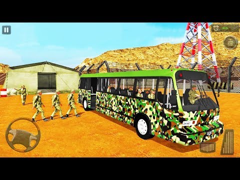 Army Bus Driving Simulator - Soldier Transport Duty 2019 - Android Gameplay FHD