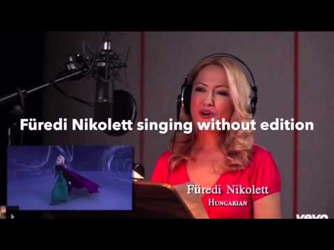 Füredi Nikolett singing without edition