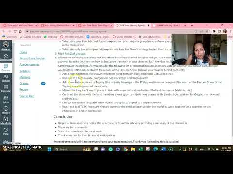 w04 team meeting  BUS 321