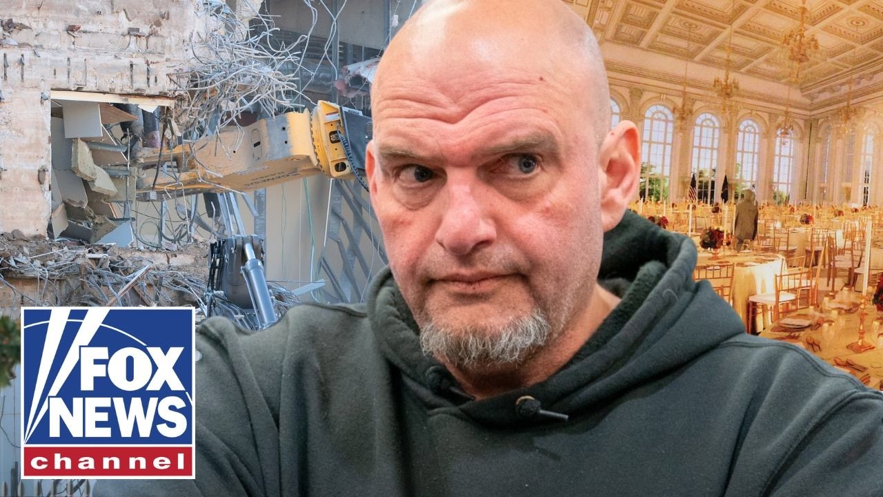 Fetterman reveals if he backs building White House ballroom after WHCA Dinner shooting