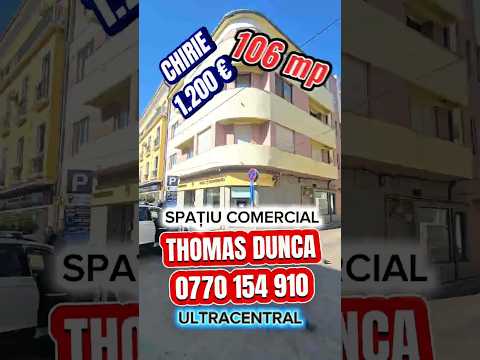 VIDEO | Spatiu comercial ULTRACENTRAL 106 mp + Subsol 105 mp | I.C.Bratianu — Video