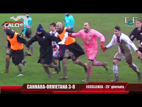 CANNARA-ORVIETANA 3-0 ECCELLENZA UMBRA