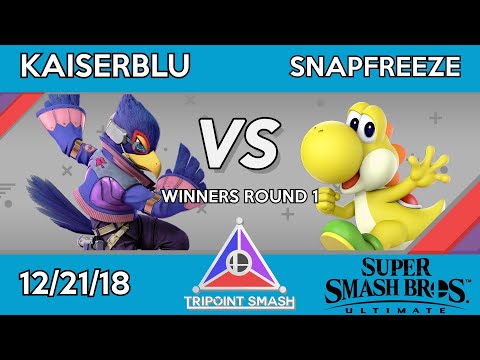 Tripoint Smash 40 - Winners Round 1 - KaiserBlu (Falco) Vs. Snapfreeze (Yoshi)