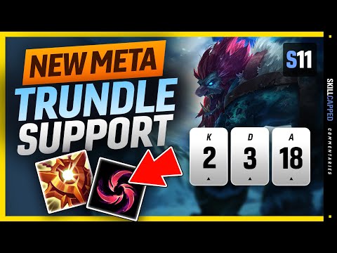 NEW META Trundle Support Guide - Challenger Shows You Why Trundle Is So Strong!