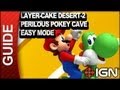 New Super Mario Bros. U Walkthrough - Layer-Cake Desert-2: Perilous Pokey Cave Easy Mode