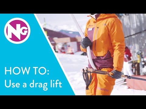 How To Get On and Off a Drag Lift in 3 Easy Steps // Learn to Ski
