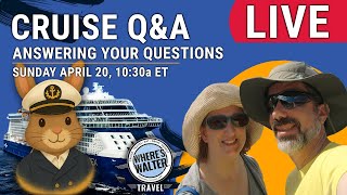 LIVE: Easter Sunday Cruise Chat | Cruise News, Tips & Q&A #Cruise