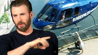 Chris Evans Talks Bulging Biceps & Helicopter Scene In Captain America Civil War